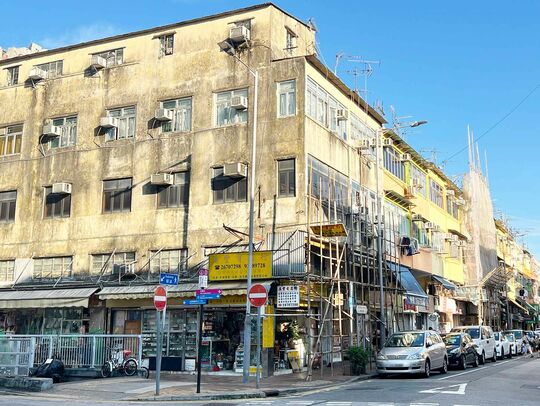 上水新成路及符兴街交界（近行人隧道口）
